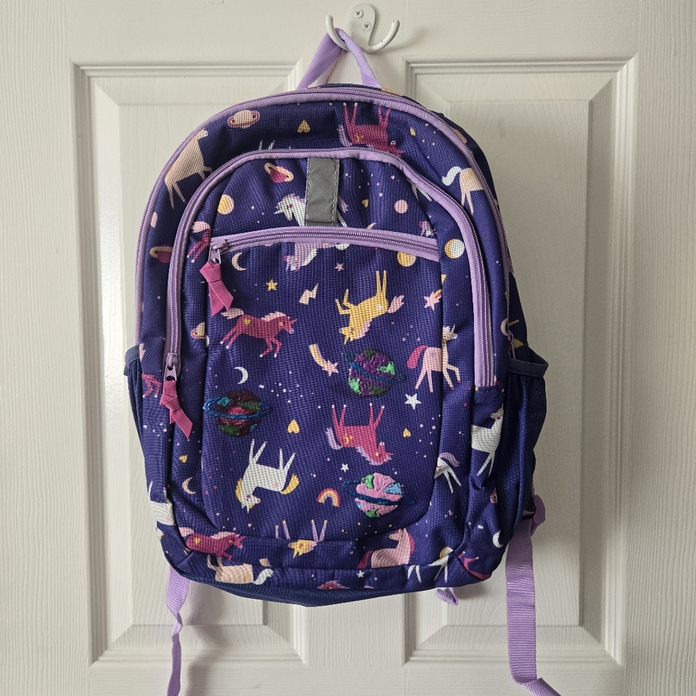 Purple Unicorn Kids Backpack